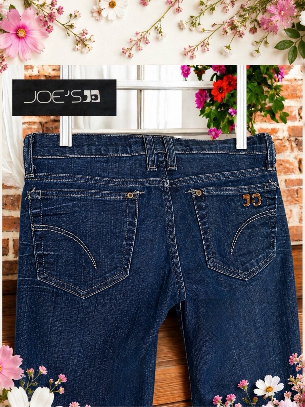 Gorgeous Condition 🌸 Joe's Premium Stretch Denim Joe's Jeans Blue Jeans Size 26 - Picture 8 of 16